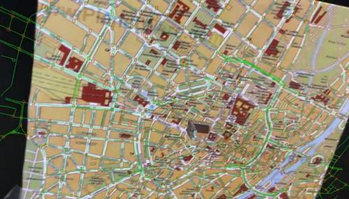 Augmenting off the shelf paper maps using intersection detection and Geographical Information Systems. Liming Yuan AAU CRENAU